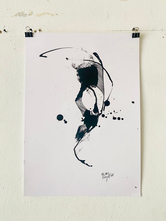 original print on paper